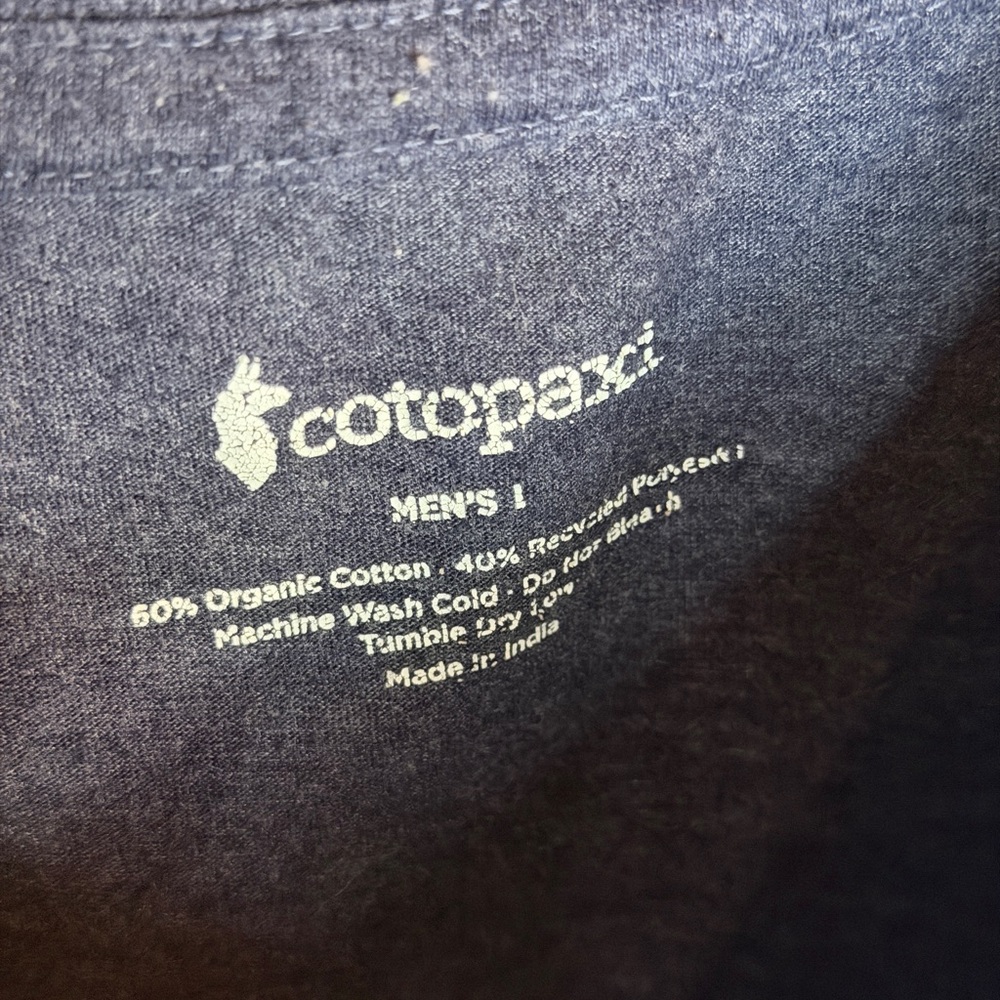 Cotopaxi Navy‎ 'Do Good' Short Sleeve Tee - Picture 5 of 5